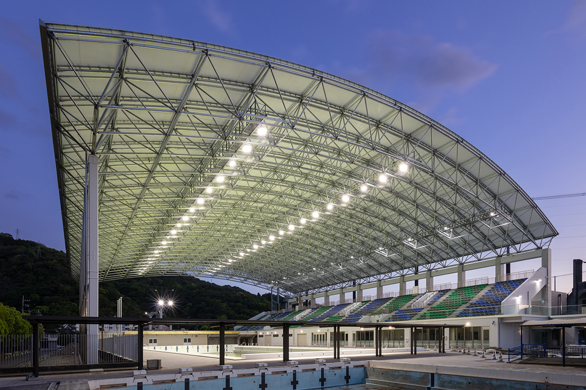 徳島県蔵本公園プールスタンド改築工事のうち建築工事